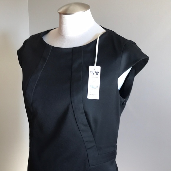 Black classic dress - Picture 3 of 5